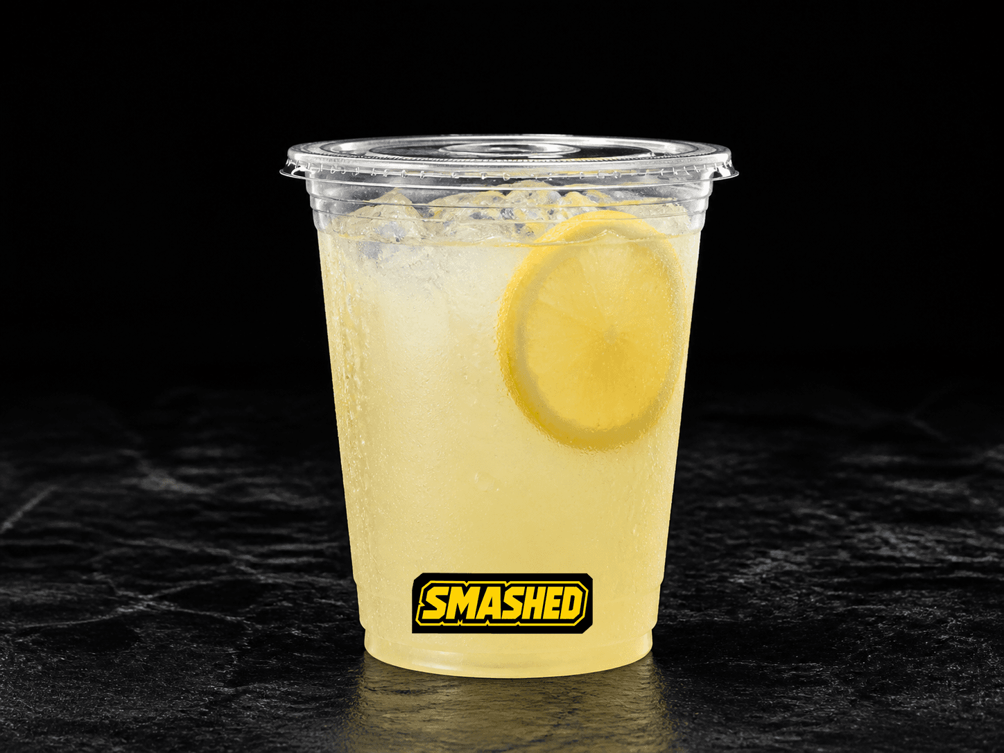 Original lemonade in a branded clear cup